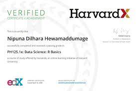 The latest tweets from harvardx (@harvardonline). What I Learned From Harvardx R Basics Certificate Program By Nipuna Dilhara Medium
