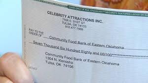 Food banks in tulsa, oklahoma are amazing organizations that are mostly run by volunteers with big hearts with. Wicked Ticket Sales Present Funds To Tulsa Food Bank