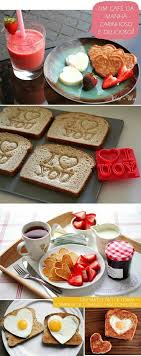 Breakfast In Bed For Valentines Day Romantic Breakfast Valentines Food Food