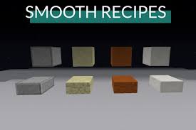 How to craft smooth sandstone in survival mode 1. Smooth Recipes Minecraft Data Pack
