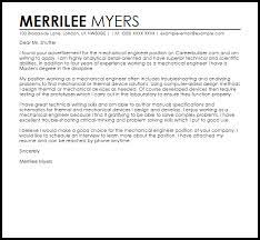 At minimum, a mechanical engine. Mechanical Engineer Sample Cover Letter Cover Letter Templates Examples