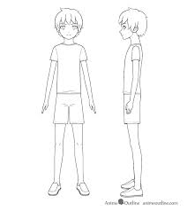 Maybe you would like to learn more about one of these? How To Draw An Anime Boy Full Body Step By Step Animeoutline
