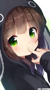 Anime wallpaper anime cool pictures for girls. Cute Anime Wallpaper Brown Hair Girl 1080x1920 Wallpaper Teahub Io