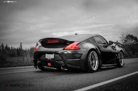 F111 Brushed Grigio Nissan 370z Rear Nissan 370z Nissan Z Nissan