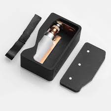 *mkds provari wood box mod (hand made). Phantohm Style Black Abs 18650 Bottom Feeder Squonk Mechanical Box Mod