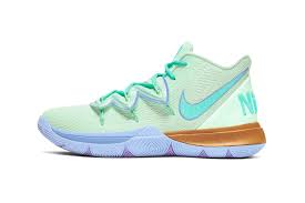 I am liberating directing and healing. Spongebob Squarepants X Nike Kyrie Collection Hypebeast