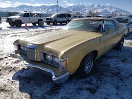 Image result for Yellow 1973 Mercury