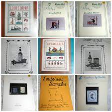 What you will receive is an 8 page pdf file. Louisiana Cross Stitch Patterns Set Of 9 From Aurelas On Etsy
