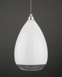 Pendant lights, sometimes referred to as drop or suspender lights are a lone lighting fixture that hang from the ceiling and are usually suspended by a cord if you like what we offer within our stunning selection of pendant lights then you may want to take a further look into our range of ceiling lanterns. White Glass Clear Rim Pendant Ceiling Light Cafe Teardrop Wellington Industrial Modern Designer Contemporary Retro Style Glass Ceiling Pendant Ceiling Pendant Lights Modern Glass Pendant Light
