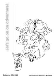Badanamu Coloring Use This Single Page Or Download The Whole Collection Printable Activities Coloring Pages Color