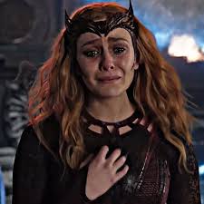 People who think Marvel ruined Wanda in M.O.M. missed the point of the  movie. She is so desperate to find her kids, she'll do ANYTHING, even using  the Darkhold, which corrupted her.