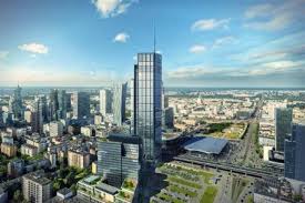 Varso tower, at 53 stories (310 metres) will be the tallest building in poland offering generous we believe that varso tower will have a unique place on warsaw's skyline, but most importantly it will. Tallest Skyscraper In The Eu Will Be In Poland It S Varso Tower And It Will Be 310 Meters And 53 Stories High When Constructed Next Year In Warsaw Europe