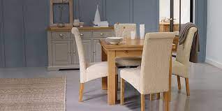 The extending oak dining table are made from strong materials that are highly durable to give you long lifespans. 4 Seater Dining Tables Square Dining Tables Oak Furnitureland