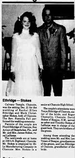 Marriage of Ethridge