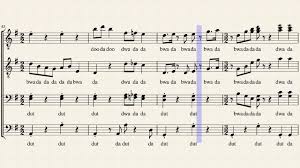 Baby I Don T Know Oh Oh Vulfpeck Ttbb Sheet Music Youtube