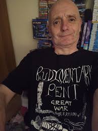 Hey there ! For my first entry, here is these three records of Rudimentary  Peni in my collection. Often described as a band assimilated to the anarcho  scene, it remains that this