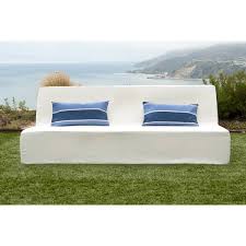 Get 5% in rewards with club o! Handmade Softblock Lowboy White Sofa Overstock 9246163