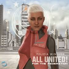 The song, known as the song from moulin rouge was recorded on january 22, 1953 and released by columbia with the credits shown as percy faith and his orchestra featuring felicia sanders. Felicia Winters All United For The Federation Fan Art Frontier Forums