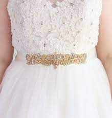 Rose Gold Bridal Belt Gold Wedding Belt Sash Belt Wedding Etsy Wedding Dress Belt Wedding Dresses Rose Gold Bridal