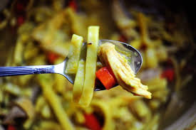 This Homemade Chicken And Noodles Recipe Is Thick And Hearty Recipe Homemade Chicken And Noodles Chicken Noodle Soup Homemade Recipes