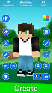 Upload skins directly to minecraft.net; Skin Editor For Minecraft Pe Custom Skin Creator For Android Apk Download