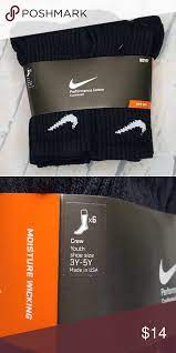 Nike Cushioned Performance Crew Socks Youth Crew Socks Nike Accessories Nike