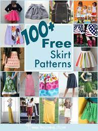 There's no argument that the classic circle skirt is flattering on every body type, as it makes the waist look smaller and hits right above the knee. 100 Free Skirt Patterns Round Up The Sewing Loft