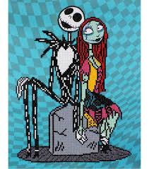 Camelot Dotz 11" x 14" Nightmare Before Christmas Diamond Painting Kit