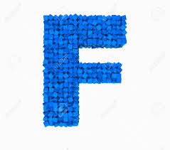 When a site feels natural even the first time you u. 3d Design The English Alphabet Cubes Vrashenie A Blue Letter F Stock Photo Picture And Royalty Free Image Image 73268996