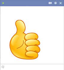 Thumb Up Facebook Emoticons Emoticon Funny Emoji