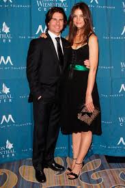 April 27, 2005 the couple makes their new love public by appearing together in rome, where cruise had traveled to receive a david di donatello award for lifetime achievement. Tom Cruise And Katie Holmes Incredibly Happy Since Divorce