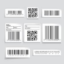 Barcode Label Set Barcode Design Ticket Design Texture Graphic Design