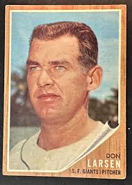 NEW YORK YANKEES DON LARSEN AUTOGRAPHED BASEBALL w W.S. PERFECT GAME  INSCRIPTION