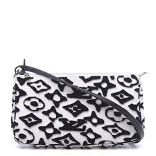 Maybe you would like to learn more about one of these? Louis Vuitton Tufted Monogram X Uf Pochette Accessories Black White 659175 Fashionphile