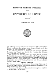 February 22, 1952, minutes