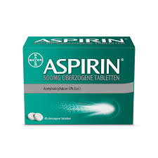 Aspirin 500 Mg 40 St Docmorris