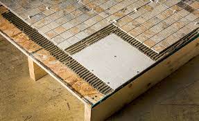 Just reading the definitions alone doesn't provide too much of a difference, as both uncoupling mats and backer board are used to prep the subfloor to help prevent loss of bond. Tile Installers Select Hardiebacker Cement Board As Most Preferred Brand 2016 02 22 Stone World