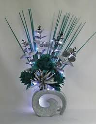 Check out our teal silk flowers selection for the very best in unique or custom, handmade pieces from our home & living shops. Teal Artificial Flowers In Vase For Sale Ebay
