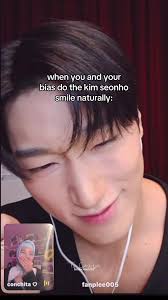 Ateez San Joins the Kim Seon Ho Smile Trend