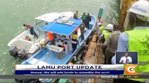 Capable of accommodating large cargo ships, the port will reduce congestion at mombasa, djibouti and sudan ports. First Berth At Lamu Port To Be Commissioned By December Youtube