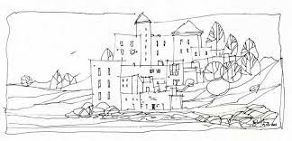 Rough Sketch Travel Sketches Architecture Sketch Line Drawing