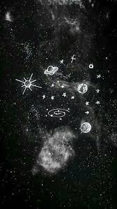 Black And White Galaxy Art Art Black And White Galaxy Planets Stars Galaxy Wallpaper Phone Wallpaper Screen Wallpaper