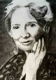 Savitri Devi Portrait (2015) by ashleyrclarke