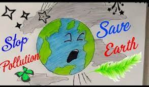 Natural events and human activities are believed to be contributing to an increase in average global temperatures. Poster On Global Warming Brainly In