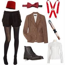 Eleventh Doctor Girl Version Doctor Who Outfits Doctor Who Cosplay Dr Who Costume