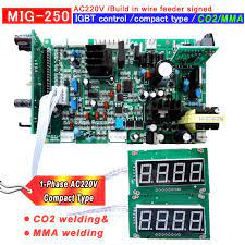 New Mig 250 Build In Wire Feeder Compact Type Igbt Welding Machine Control Plate Pcb Circuit Board Best Selling Welding Machine Pcb Circuit Board Welding
