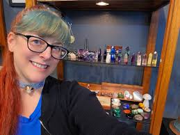 What I wouldn't give to browse this magical woodland bookshop Art by Larry  Macdougall