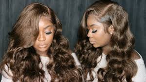 Below are some attributes that make a salon near me great. Color 4 Swiss Lace Body Wave Pre Plucked Natural Hairline Lace Wig Neflyon Wigs Youtube