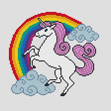 Maybe you would like to learn more about one of these? Rainbow Unicorn Free Printable Unicorn Cross Stitch Patterns Novocom Top
