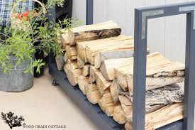 This diy firewood rack is incredibly easy to put together! Free Firewood Rack Plans For Storage